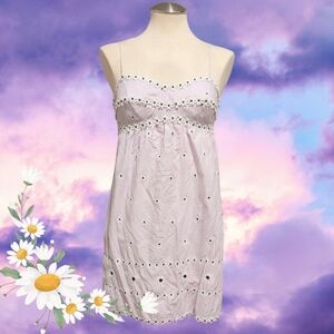 Lavender Daisy Mini Dress